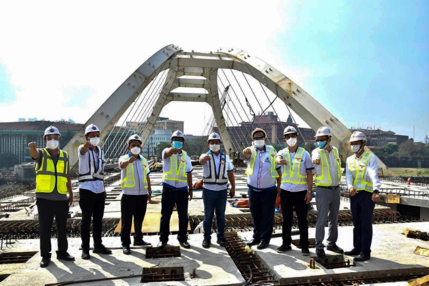 Opening of Binondo-Intramuros Bridge moved again to Q2 2022 image