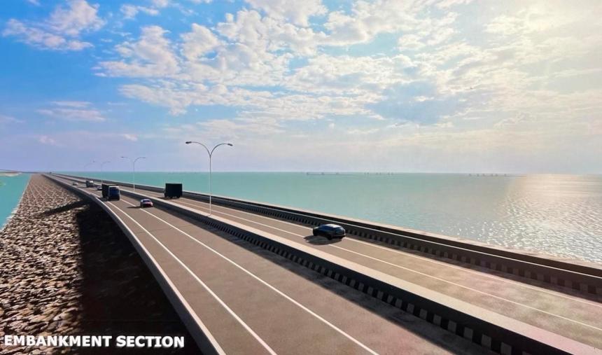 This is what the 37-kilometer Laguna Lake Road would look like This is what the 37-kilometer Laguna Lake Road would look like image