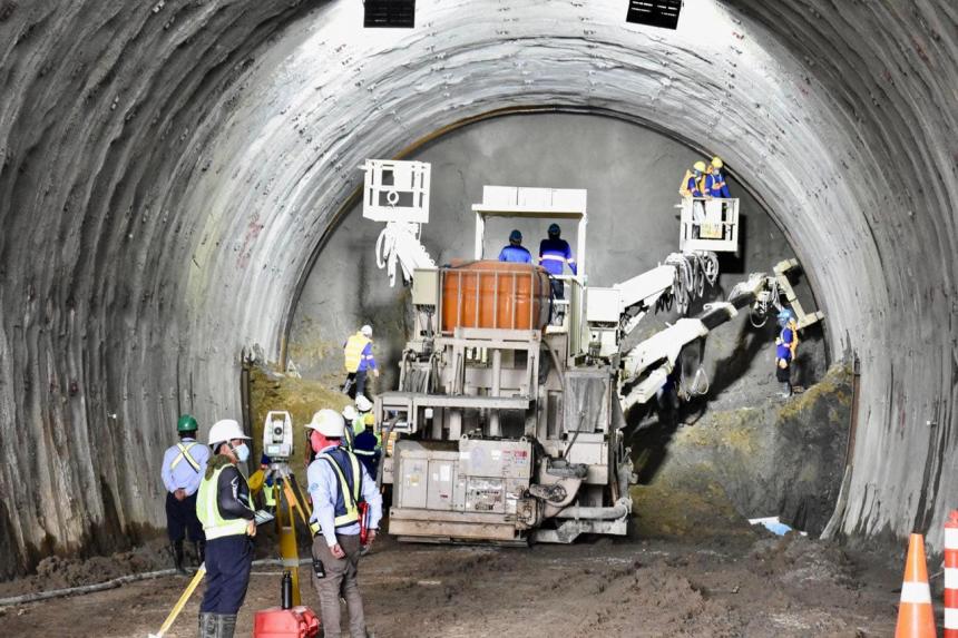 DPWH speeds up construction of 2.3 km Davao Tunnel DPWH speeds up construction of 2.3 km Davao Tunnel image