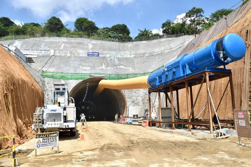 DPWH speeds up construction of 2.3 km Davao Tunnel DPWH speeds up construction of 2.3 km Davao Tunnel image