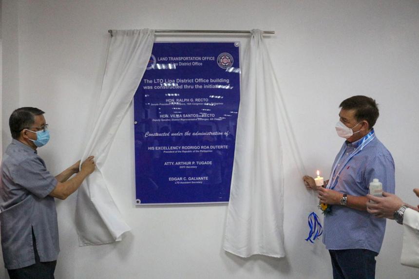 Bigger and better LTO Lipa District Office inaugurated Bigger and better LTO Lipa District Office inaugurated image