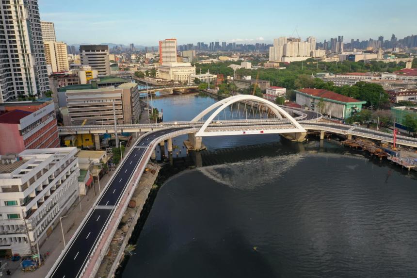 Binondo-Intramuros Bridge now open to the public Binondo-Intramuros Bridge now open to the public image