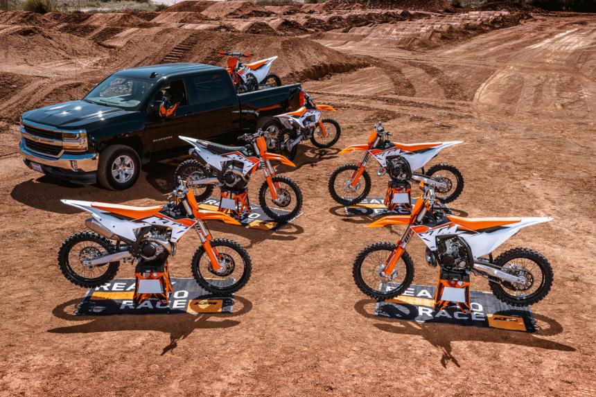 The big KTM MX two-strokes are back The big KTM MX two-strokes are back image