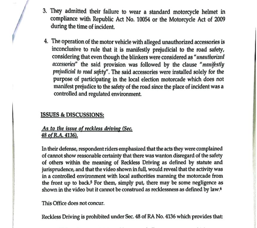 LTO revokes licenses of 'viral GS riders' LTO revokes licenses of 'viral GS riders' image