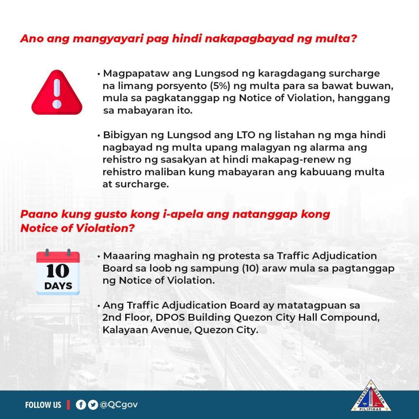 Quezon City to start No Contact Apprehension on July 1, 2022 Quezon City to start No Contact Apprehension on July 1, 2022 image