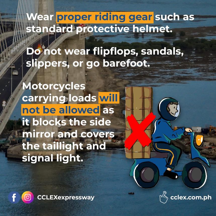 Cebu Expressway to limit sub-400cc bikes to 40KPH speed, MC Lane Cebu Expressway to limit sub-400cc bikes to 40KPH speed, MC Lane image