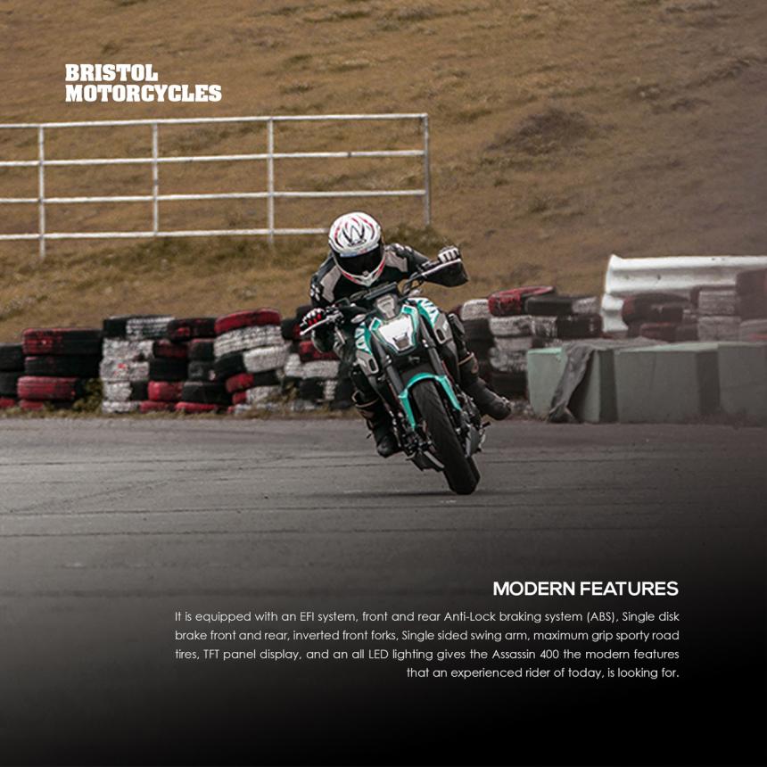 Bristol Motorcycles unwraps the Assassin 400, starts at PHP268K Bristol Motorcycles unwraps the Assassin 400, starts at PHP268K image