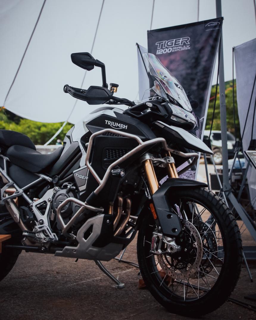 New Triumph Tiger 1200 Rally Pro/Explorer debuts at Splenduro New Triumph Tiger 1200 Rally Pro/Explorer debuts at Splenduro image