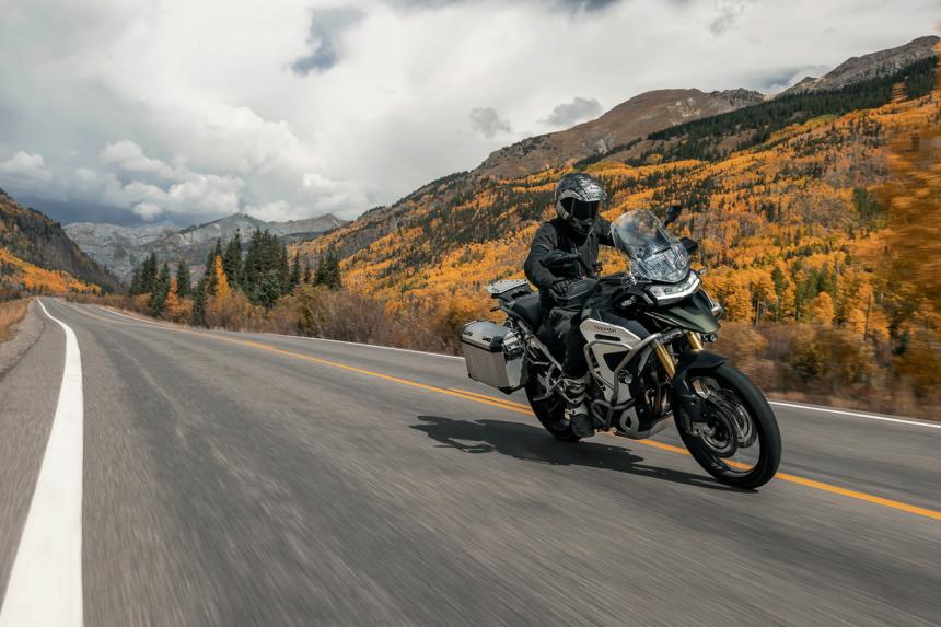 New Triumph Tiger 1200 Rally Pro/Explorer debuts at Splenduro New Triumph Tiger 1200 Rally Pro/Explorer debuts at Splenduro image