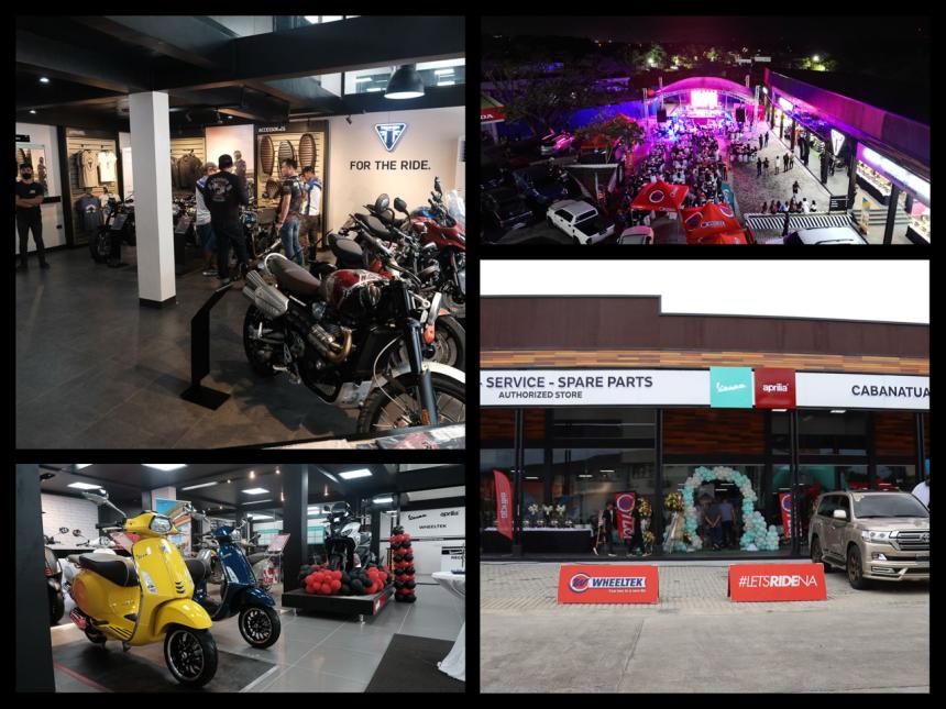 Wheeltek opens Vespa, Aprilia and Triumph showroom in Cabanatuan Wheeltek opens Vespa, Aprilia and Triumph showroom in Cabanatuan image