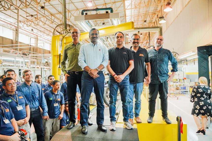Royal Enfield opens 3rd CKD facility in the Americas Royal Enfield opens 3rd CKD facility in the Americas image