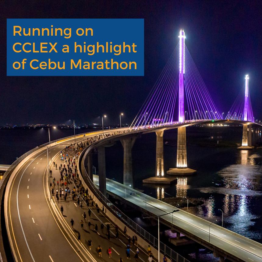More than 8,000 runners took over CCLEX in Cebu More than 8,000 runners took over CCLEX in Cebu image