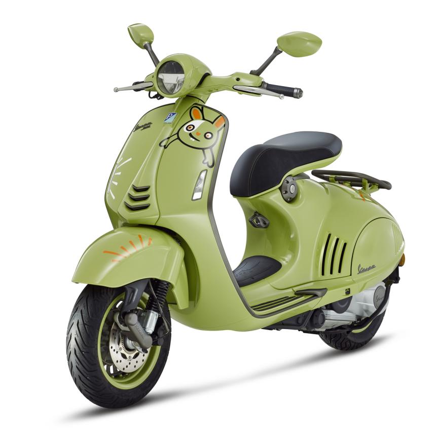 Vespa celebrates the Year of the Rabbit with a special edition 946 Vespa celebrates the Year of the Rabbit with a special edition 946 image
