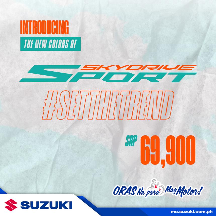 Suzuki refreshes Skydrive Sport with new colors Suzuki refreshes Skydrive Sport with new colors image