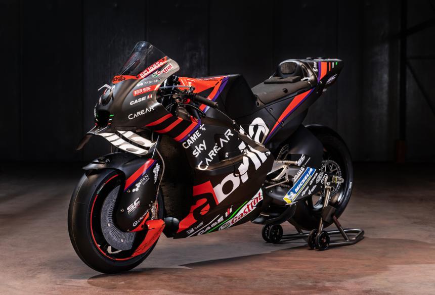 This is Aprilia’s race team for the 2023 MotoGP season This is Aprilia’s race team for the 2023 MotoGP season image
