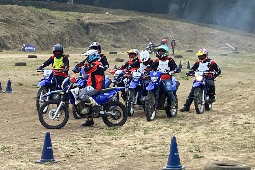 ENEOS promoting safety riding through off-road training ENEOS promoting safety riding through off-road training image