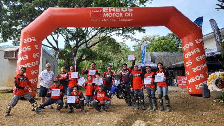 ENEOS promoting safety riding through off-road training ENEOS promoting safety riding through off-road training image