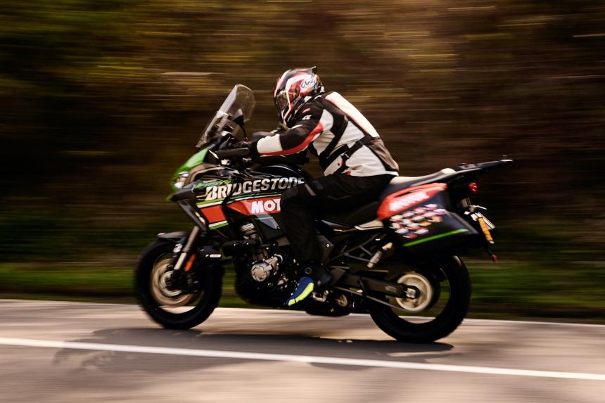 This rider crossed 15 countries in 22hrs onboard a Versys 1000 This rider crossed 15 countries in 22hrs onboard a Versys 1000 image