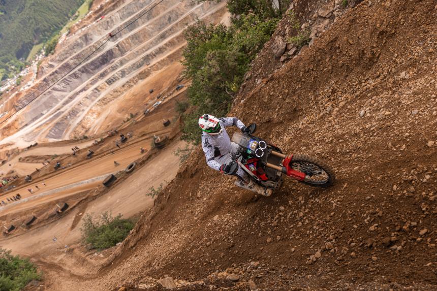 Look: rider uses a Ducati DesertX on Erzbergrodeo hard enduro race Look: rider uses a Ducati DesertX on Erzbergrodeo hard enduro race image