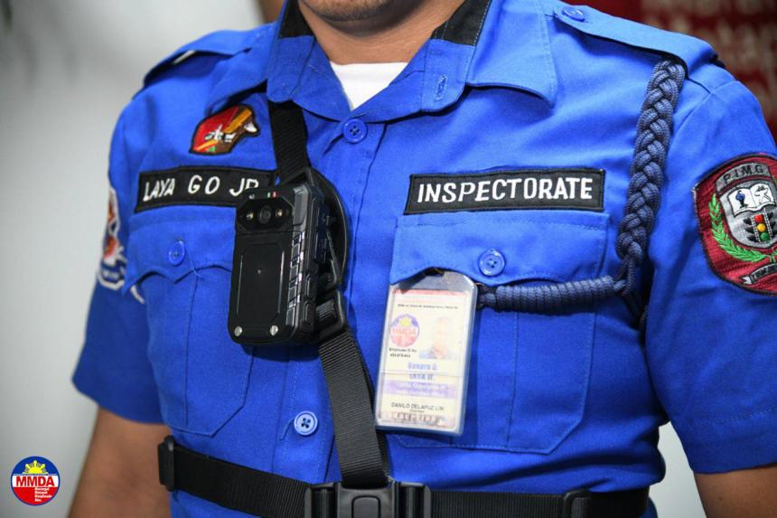 MMDA enforcers will be soon equipped with body cams MMDA enforcers will be soon equipped with body cams image