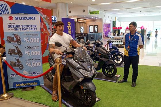 Suzuki scooters frontlines this year’s SM Supermalls partnership Suzuki scooters frontlines this year’s SM Supermalls partnership image