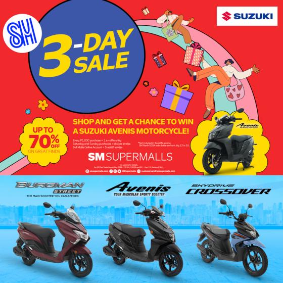 Suzuki scooters frontlines this year’s SM Supermalls partnership Suzuki scooters frontlines this year’s SM Supermalls partnership image