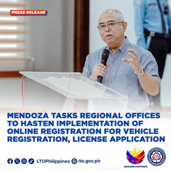 LTO chief wants online registration, DL application executed ASAP LTO chief wants online registration, DL application executed ASAP image