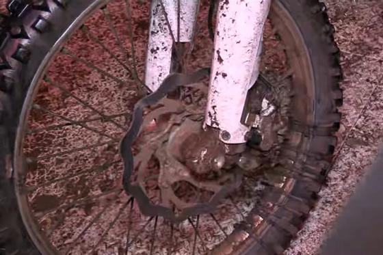 Guy on 2nd hand bike, no pit crew, finisher of Baja 2k km race Guy on 2nd hand bike, no pit crew, finisher of Baja 2k km race image