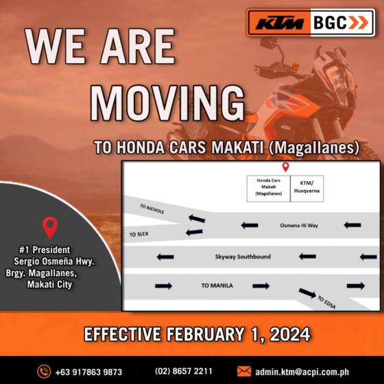 KTM BGC is moving to Magallanes, Makati KTM BGC is moving to Magallanes, Makati image