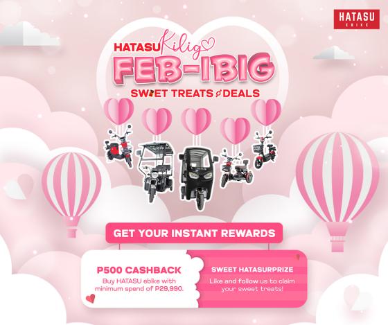 HATASUKILIG Feb-Ibig Sweet Treats and Deals HATASUKILIG Feb-Ibig Sweet Treats and Deals image
