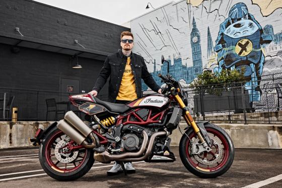 Indian Motorcycle and Roland Sands collab on limited-ed FTR Indian Motorcycle and Roland Sands collab on limited-ed FTR image