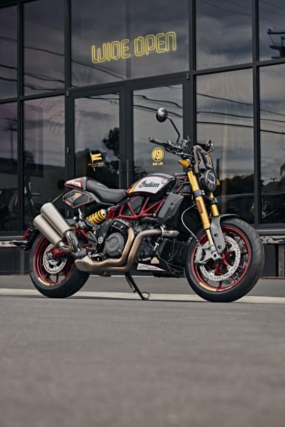 Indian Motorcycle and Roland Sands collab on limited-ed FTR Indian Motorcycle and Roland Sands collab on limited-ed FTR image