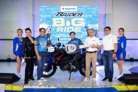 Suzuki celebrates 20 years of the Underbone King with a big ride Suzuki celebrates 20 years of the Underbone King with a big ride image