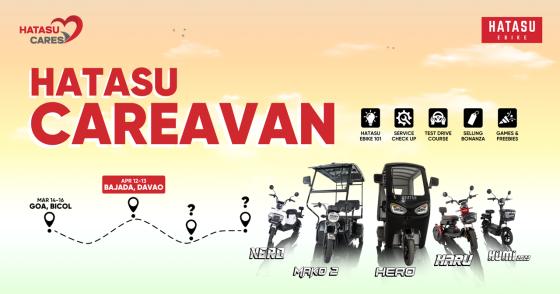 HATASU rolls out its CAREAVAN campaign HATASU rolls out its CAREAVAN campaign image