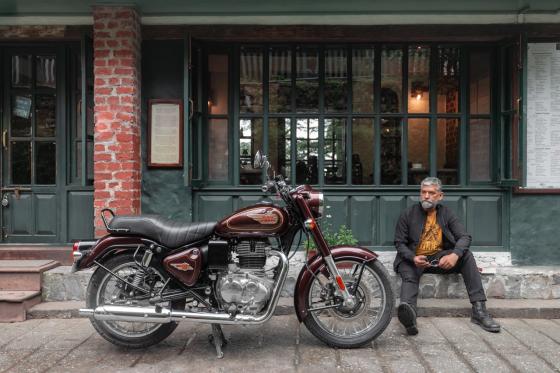 Royal Enfield showcases updated Bullet 350 at Makina Moto Show Royal Enfield showcases updated Bullet 350 at Makina Moto Show image