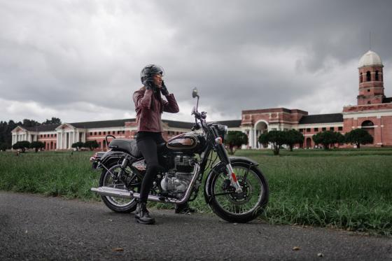 Royal Enfield showcases updated Bullet 350 at Makina Moto Show Royal Enfield showcases updated Bullet 350 at Makina Moto Show image