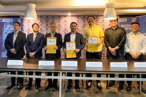 Suzuki renews partnership with MPBL Suzuki renews partnership with MPBL image