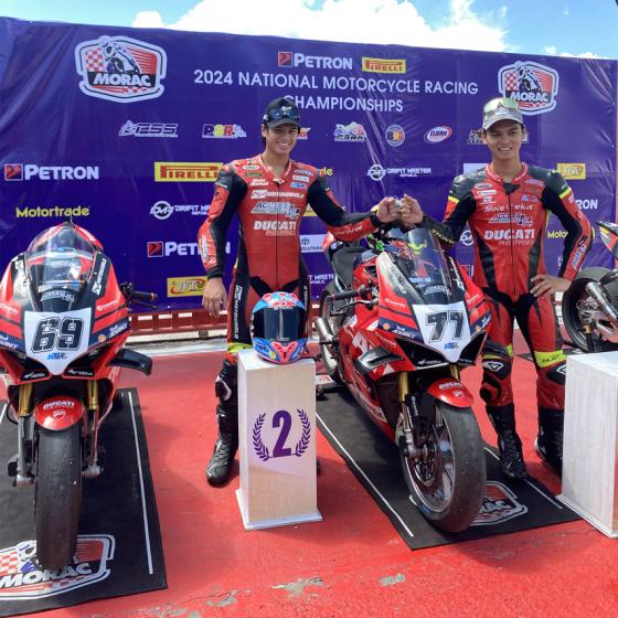 Alberto brothers 1-2 finish at 2024 PSBK season opener Alberto brothers 1-2 finish at 2024 PSBK season opener image