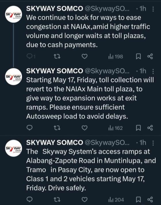 NAIAX reverts toll collection to main toll plaza NAIAX reverts toll collection to main toll plaza image