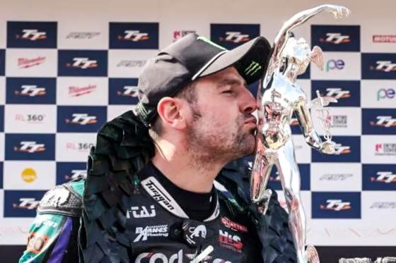 Michael Dunlop ties Isle of Man TT all-time record Michael Dunlop ties Isle of Man TT all-time record image