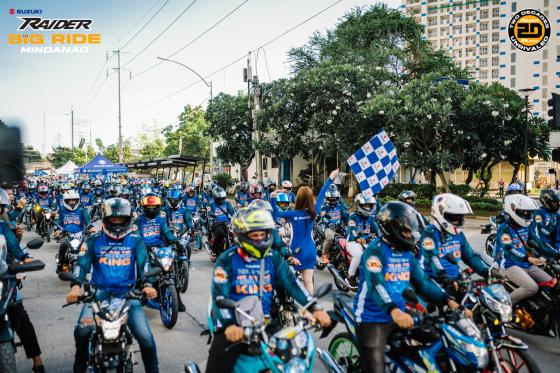Suzuki Raider Big Ride Mindanao draws 1,124 riders Suzuki Raider Big Ride Mindanao draws 1,124 riders image