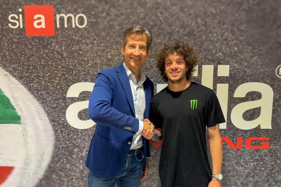 Aprilia signs Bezzecchi for 2025 MotoGP season Aprilia signs Bezzecchi for 2025 MotoGP season image