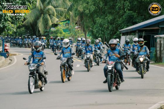 Suzuki Raider Big Ride Visayas draws 784 riders, doubled as charity ride Suzuki Raider Big Ride Visayas draws 784 riders, doubled as charity ride image