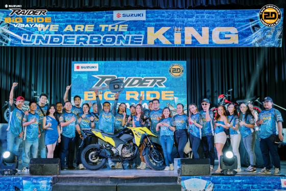 Suzuki Raider Big Ride Visayas draws 784 riders, doubled as charity ride Suzuki Raider Big Ride Visayas draws 784 riders, doubled as charity ride image