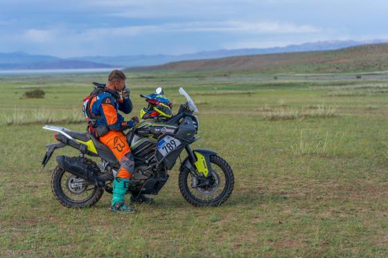 QJMOTOR testing the new SVT 650 X in Silk Way Rally QJMOTOR testing the new SVT 650 X in Silk Way Rally image