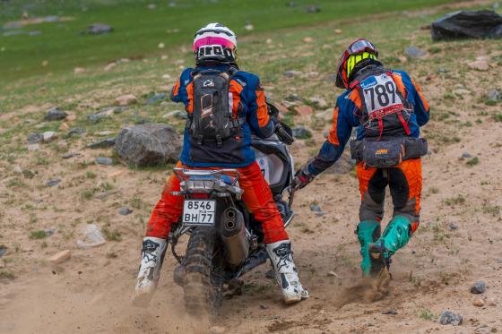 QJMOTOR testing the new SVT 650 X in Silk Way Rally QJMOTOR testing the new SVT 650 X in Silk Way Rally image