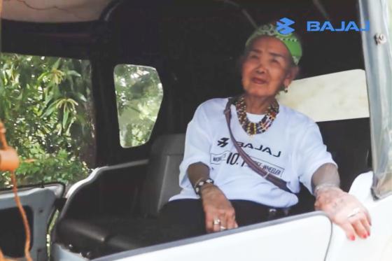 Look: Apo Whang-Od rides the Bajaj Maxima Z Look: Apo Whang-Od rides the Bajaj Maxima Z image