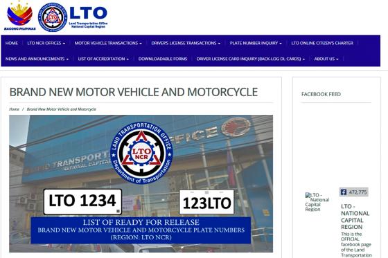 How to: check and claim your brand new MC license plate How to: check and claim your brand new MC license plate image