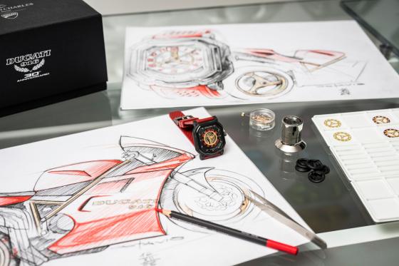 This is a PHP 2.316 million watch from Ducati This is a PHP 2.316 million watch from Ducati image