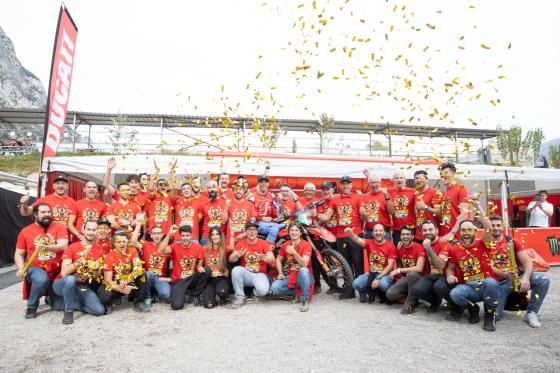 Alessandro Lupino wins Ducati’s first MX title onboard the Desmo450 MX Alessandro Lupino wins Ducati’s first MX title onboard the Desmo450 MX image